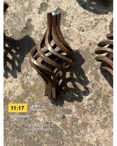 鐵藝護(hù)欄扶手配件鳥籠